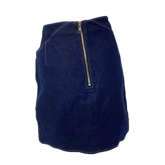 Rta Laced Sunset Blue Benedita Skirt Size 6 - Picture 3 of 4